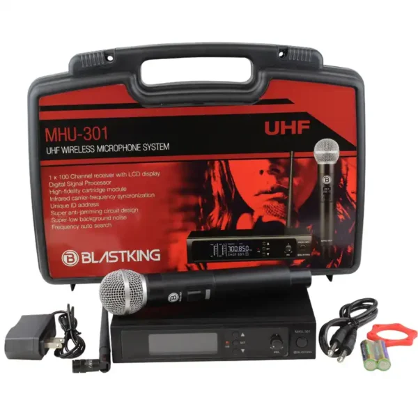 BLASKING MHU-301 MICROFONO INALAMBRICO DE UNA MANO - Imagen 2