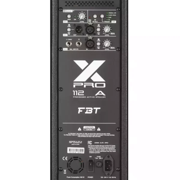 FBT XPRO 112A CAJA AMPLIFICADA DE 12" - Imagen 3