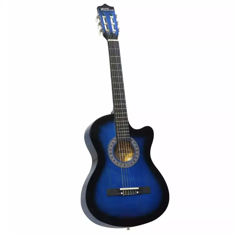 GUITARRA CLASICA VOZS ZJ3801 AZUL (3)