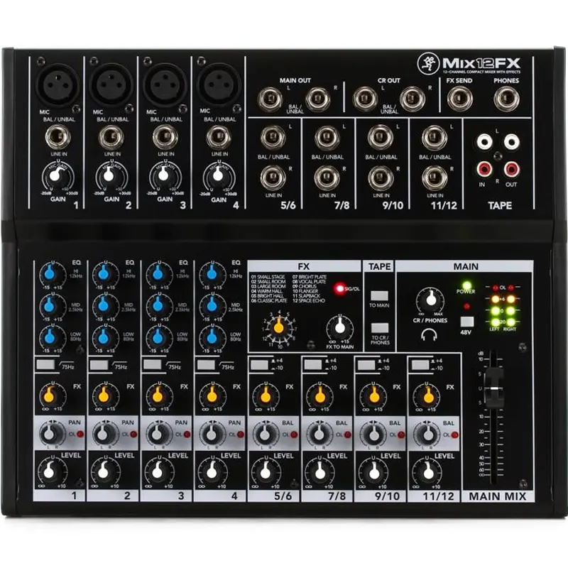 MACKIE MIX 12FX CONSOLA