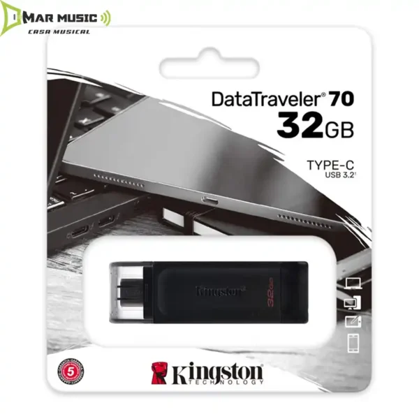 FLASH MEMORY 32GB TIPO C KINGSTON DT70/32GB