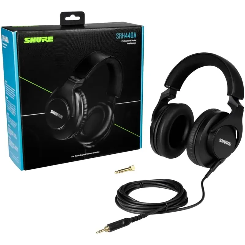 SHURE SRH404A AUDIFONO PARA DJ3