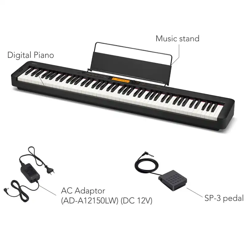 CASIO CDP-S360BK PIANO DIGITAL + ADAPTADOR (5)