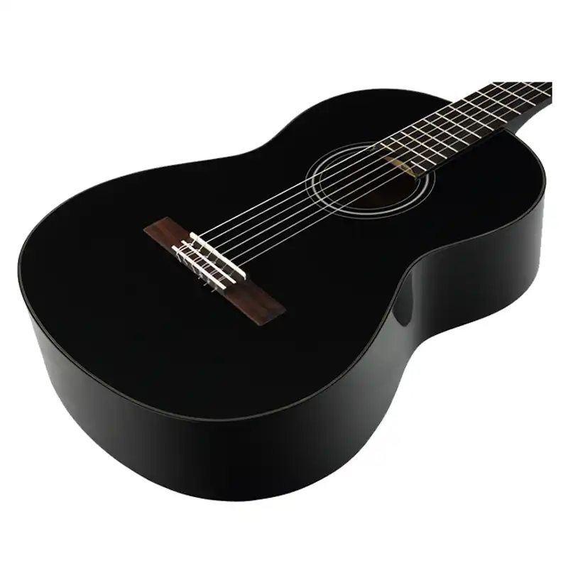 YAMAHA C-40BL GUITARRA CLASICA COLOR NEGRO (4)