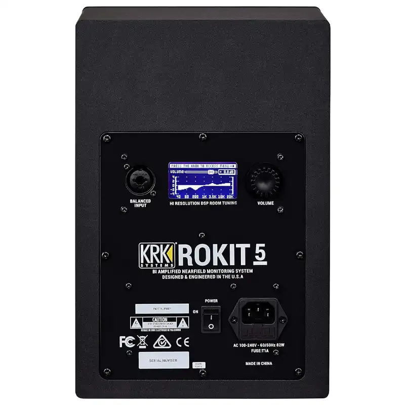 KRK RP5 ROKIT G4 MONITOR DE ESTUDIO, NEGRO (4)