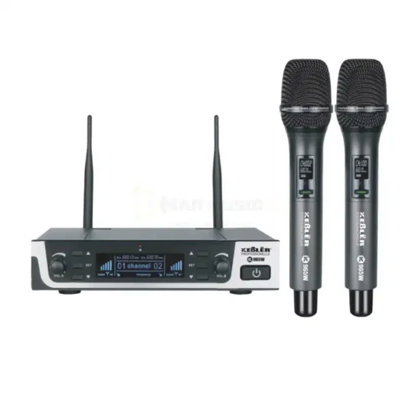 MICROFONO INALAMBRICO KEBLER 965W UHF-100