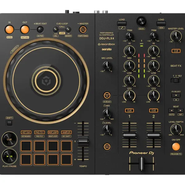 PIONEER DDJ-FLX4-N/PXJ  DORADO, EDICION LIMITADA CONTROLADOR DE DJ - Imagen 6