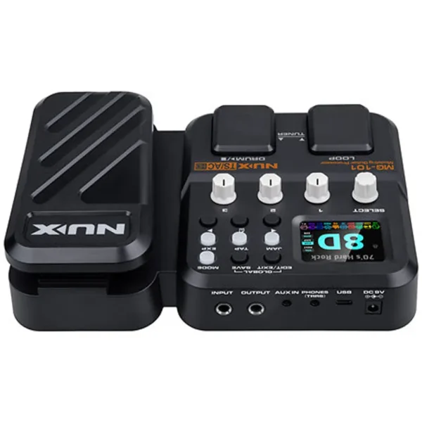 PEDALERA DE GUITARRA MULTIEFECTO NUX  MG-101 TSAC-HD - Imagen 3