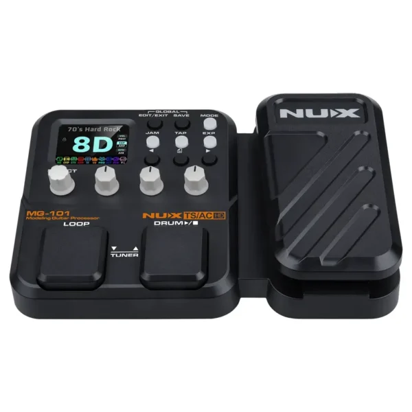 PEDALERA DE GUITARRA MULTIEFECTO NUX  MG-101 TSAC-HD