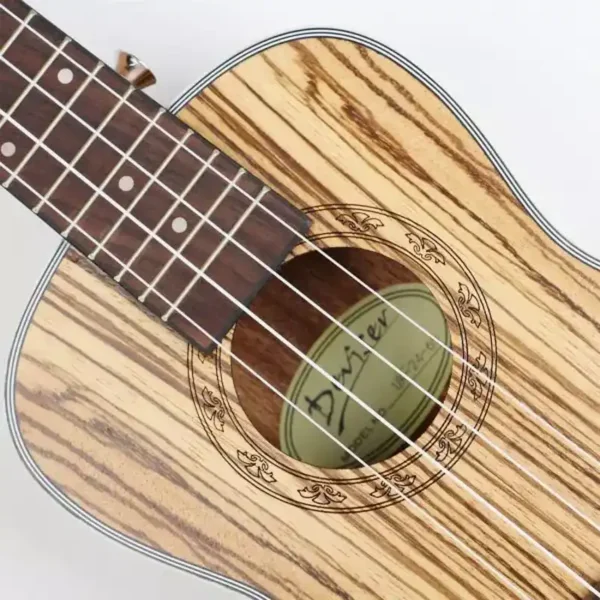 UKELELE CONCIERTO ELECTROACUSTICO DEVISER 24″ - Imagen 4