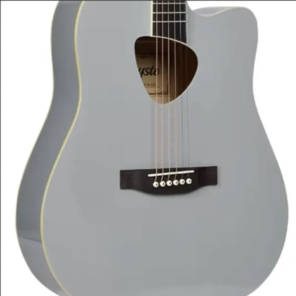 GUITARRA ACÚSTICA TAYSTE T-406  GRIS - Imagen 2