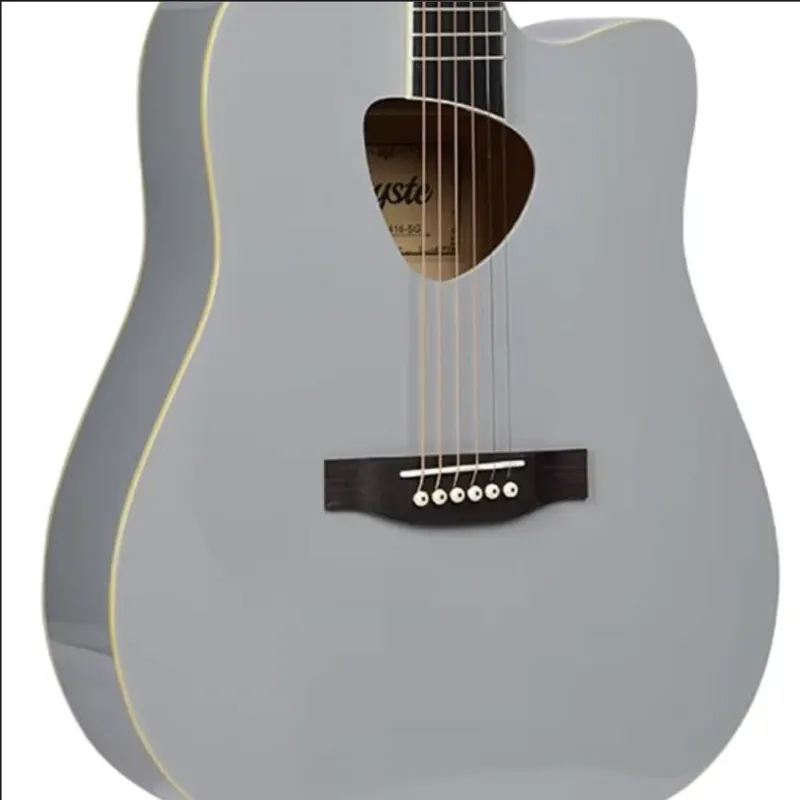 GUITARRA ACÚSTICA TAYSTE T-406  GRIS - Imagen 2