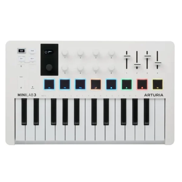 TECLADO MIDI ARTURIA MINILAB 3 - BLANCO