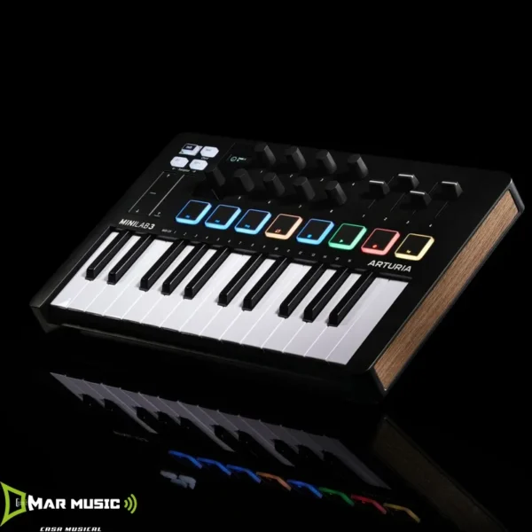 TECLADO MIDI ARTURIA MINILAB 3 - NEGRO - Imagen 2