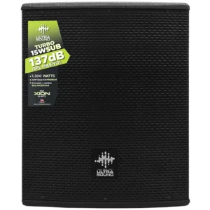 ULTRA SOUND TURBO15WSUB SUB BAJO AMPLIFICADO DE 15"