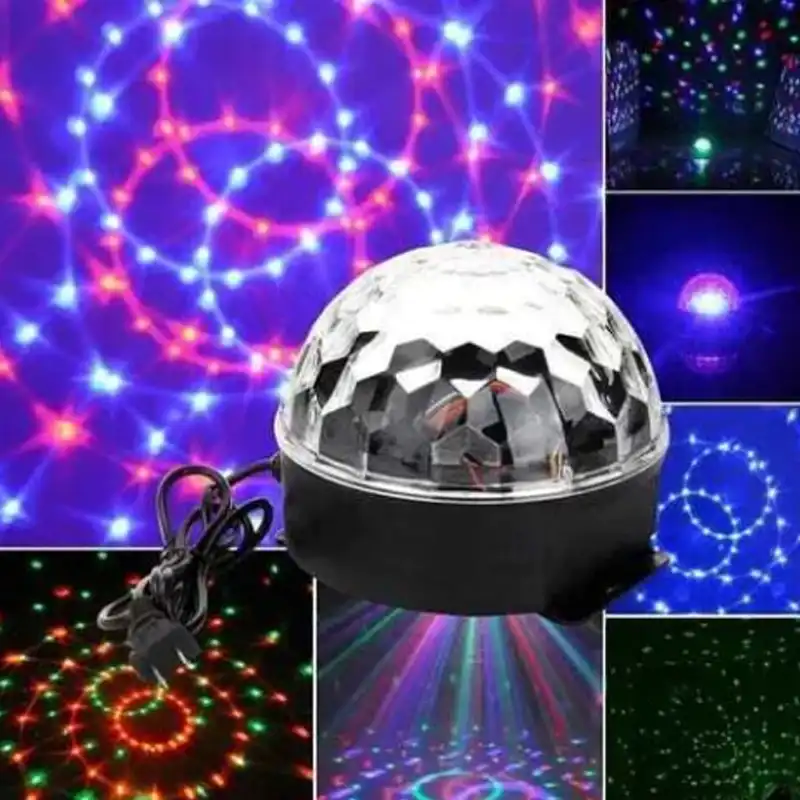 EURO LITE 6*1W LED EURO-LB01 LUZ LED BOLA MAGICA