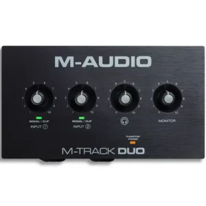 INTERFAZ DE AUDIO M-AUDIO MTRACKDUO