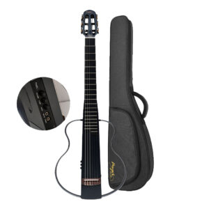Guitarra Silenciosa Mayer BK CS300 Eléctrica Profesional
