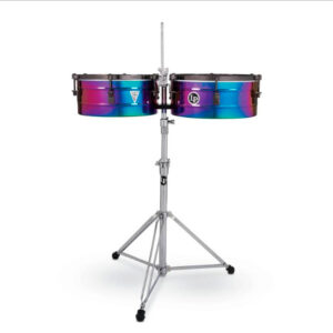 Timbal LP Tony Succar LP257-TS – Timbales Signature con Acabado Rainbow Chrome