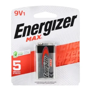 BATERA 9V ENERGIZER MAX ALCALINA 522BP1 ORIGINAL