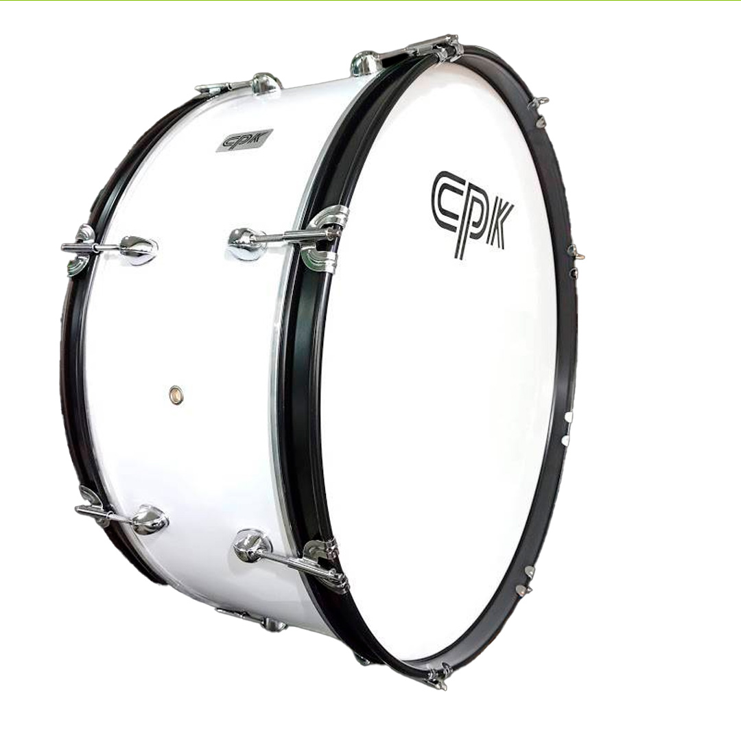Bombo de Marcha 26" CPK JFN-500-2 Blanco - Imagen 2