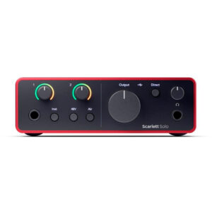 Scarlett Solo 4th Generación Focusrite interfaz de audio USB